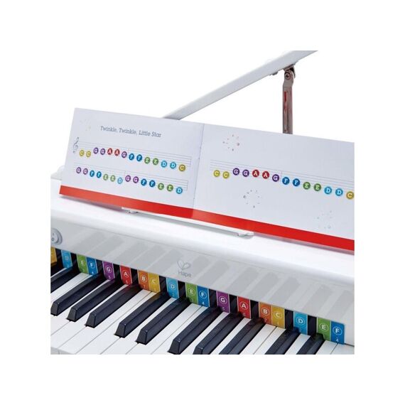 Hape Deluxe Grand Piano White