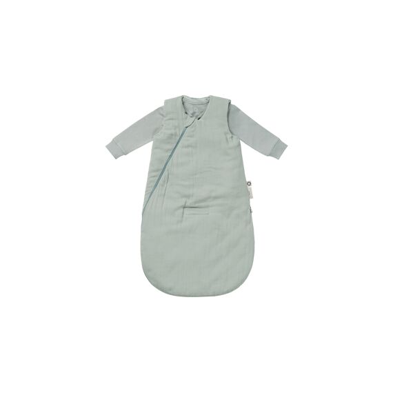 Noppies Slaapzak 4 Seizoenen Muslin Organic Cotton P878 Puritan Gray 90Cm Tog 3.5