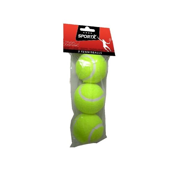 Sportx Tennisballen 3 Stuks