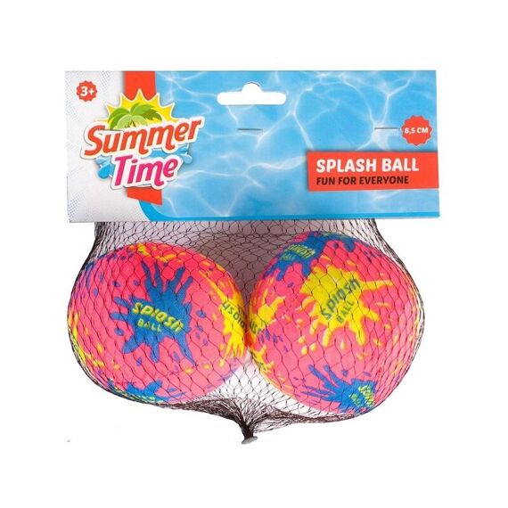 Summertime Splash Ball 8.5Cm 2Stuks