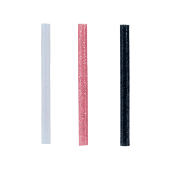 Rapid Lijmpatronen Glitter (Wit,Zwart,Rose) Ø7X90Mm 36 St., Blister