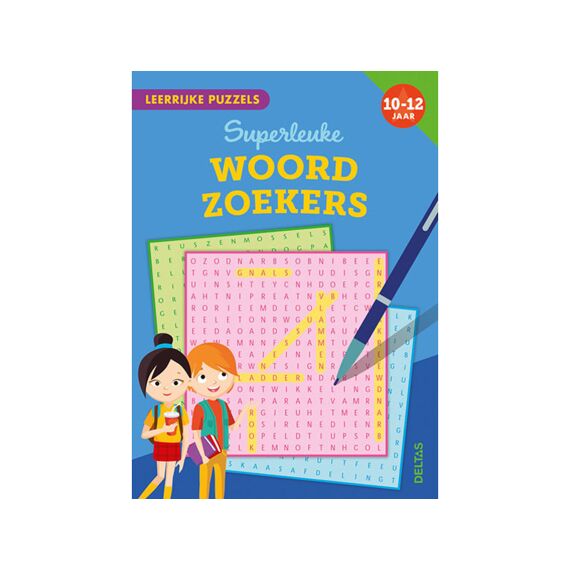 Leerrijke Puzzels - Superleuke Woordzoekers (10-12J) Fsc Mix 70%