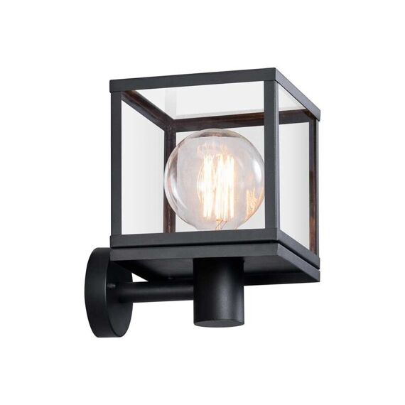 Dalton [Ip44] Wandlamp Zwart E27