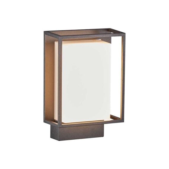 Nestor  [Ip44] - Wandlamp - Zwart - 8W / 450Lm