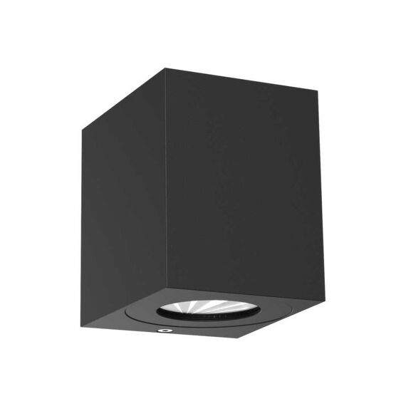 Canto Kubi 2 [Ip44] Wandlamp Zwart 2X6W / 350Lm