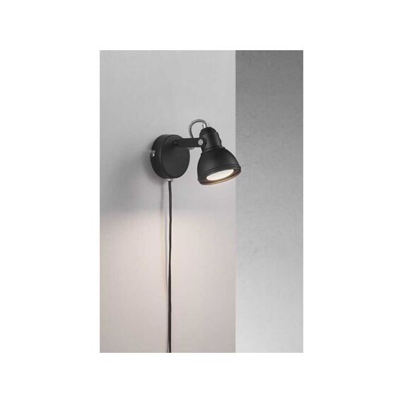 Aslak 8 Wandlamp Zwart Gu10