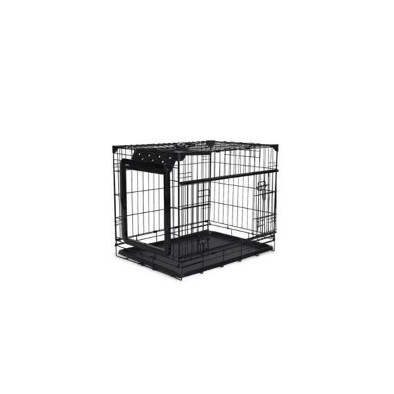 Topline Draadkooi Schuif- & Vouwdeur 91X61X69Cm Zwart
