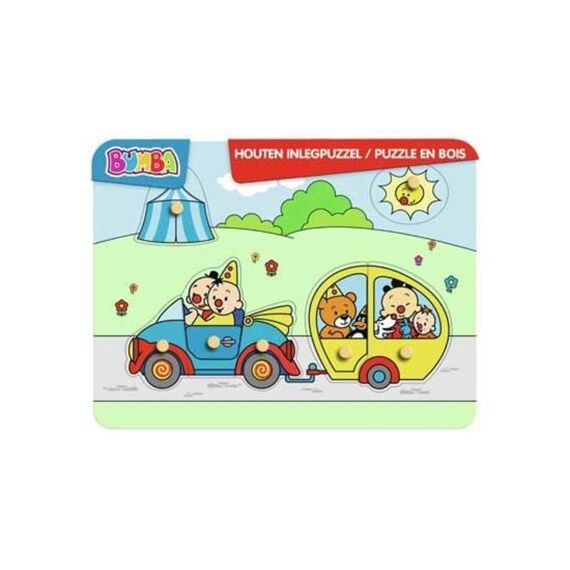 Bumba Houten Puzzel-Auto