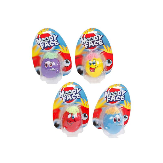 Silly Face Kneedhoofd 7Cm 4 Assortimenten Prijs Per Kleur