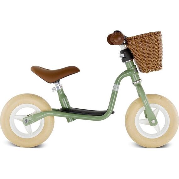 Puky 4093 Loopfiets Lr Medium Classic Met Mandje Retro Groen