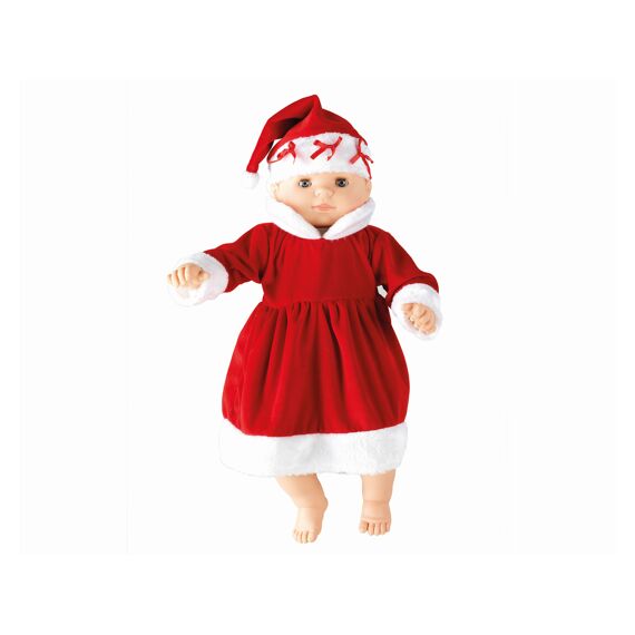 Kerstpak Baby Meisjes   L33-W23-H1Cm Rood/Wit