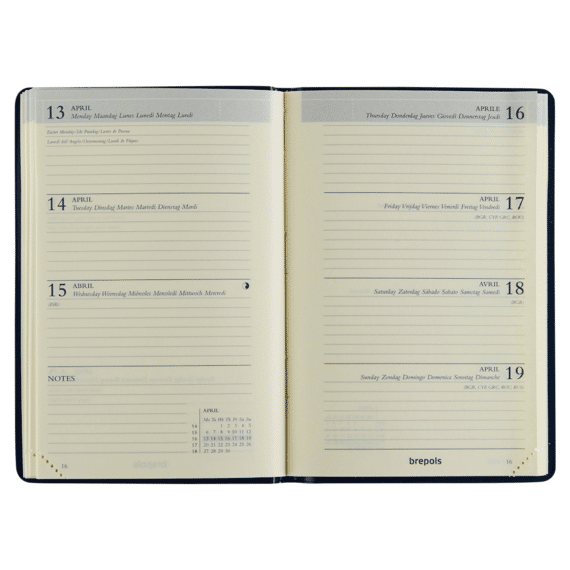 Brepols Agenda Delta 6-Talig Flo & Fleur Assortiment Prijs Per Stuk