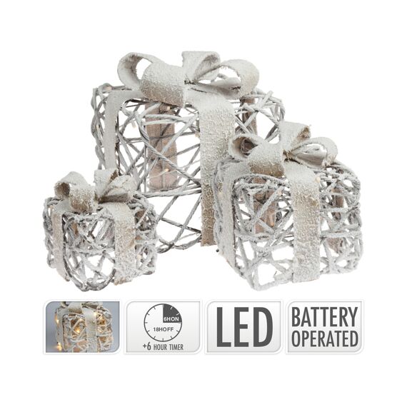 Cadeau Set Van 3Sts Met Led