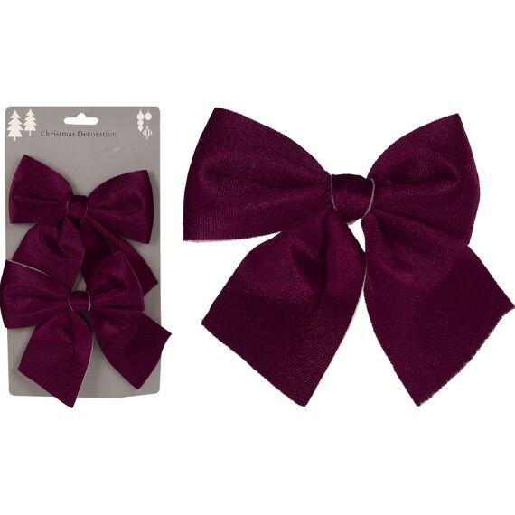 Strik Velvet Set 2Sts Bordeaux