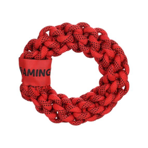 Hs Vokas Touw Wring Rood/Zwart S 20Cm