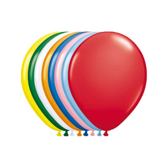 Ballon Assortie Kleuren 30Cm 10 Stuks