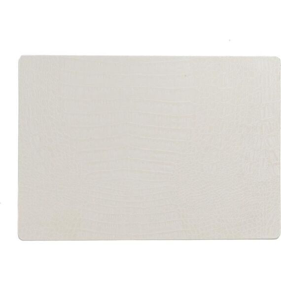 Placemat Polyline 30X43Cm Croco White