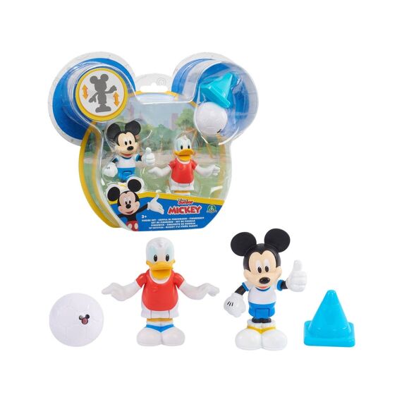 Mickey Blister 2 Beweegbare Figuurtjes 7.5Cm Met Acc. Assortiment Prijs Per Stuk