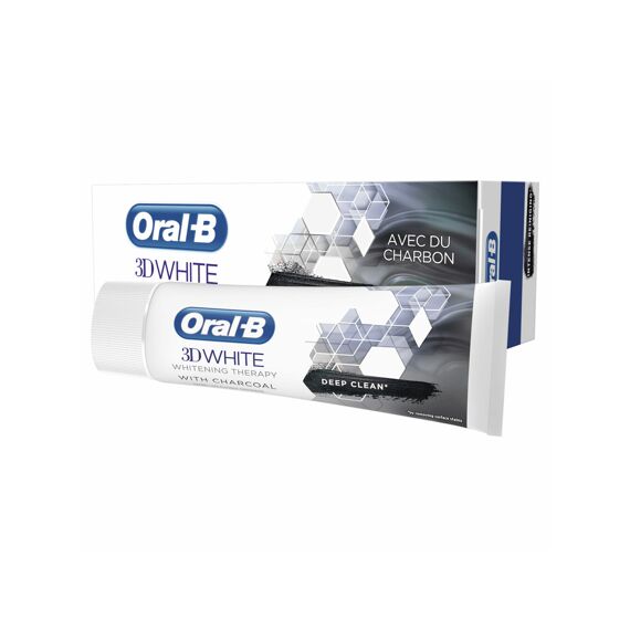 Oral B Tandpasta 3D White Charcoal 75Ml