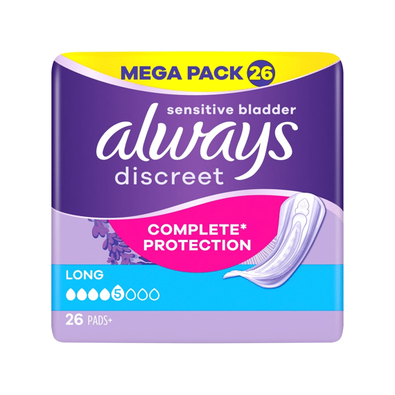 Always Discreet Maandverband Long 26St