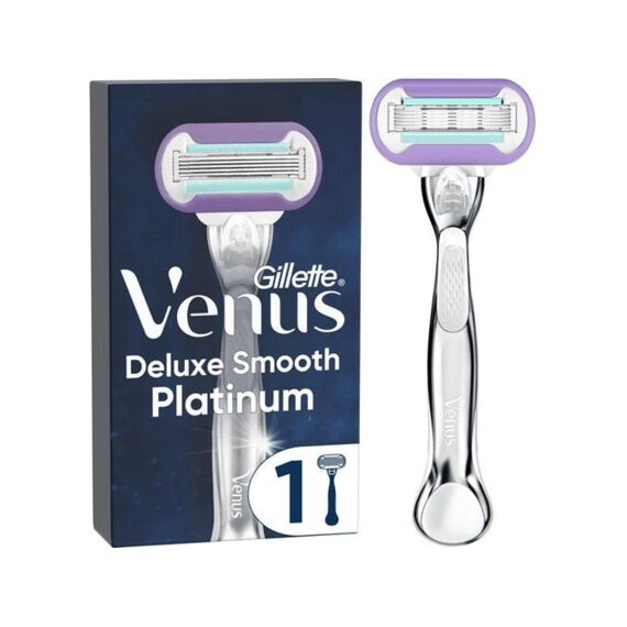 Venus Scheersysteem Manueel Deluxe Smooth Platinum 1St