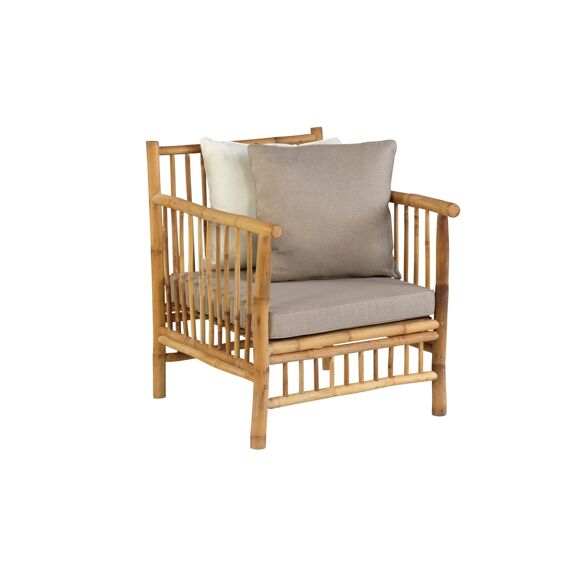 Bamboo Armchair Natural Finish