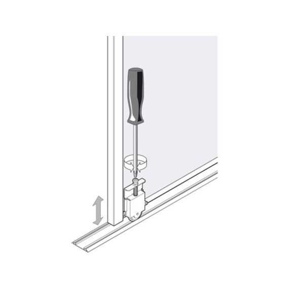 Schuifdeurpakket Tbv 1 Deur R-60 125Cm