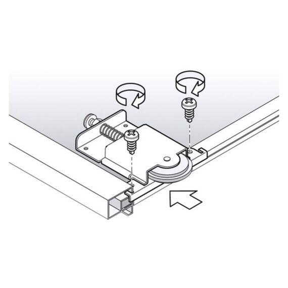 Schuifdeurpakket Tbv 1 Deur R-60 125Cm