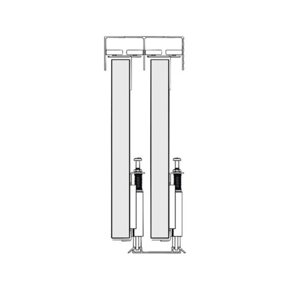 Schuifdeurpakket Tbv 1 Deur R-60 125Cm