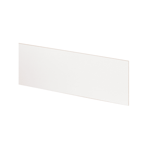 Cando Stootbord Wit 130X20Cm (3 Stuks)