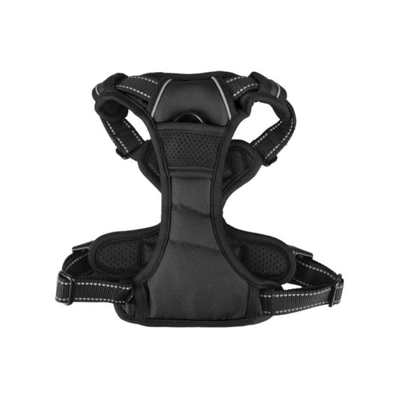 Harnas Balou Zwart M 50-65Cm*25Mm