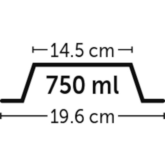 Eetpot Nr.2 Muk Lichtblauw 750Ml