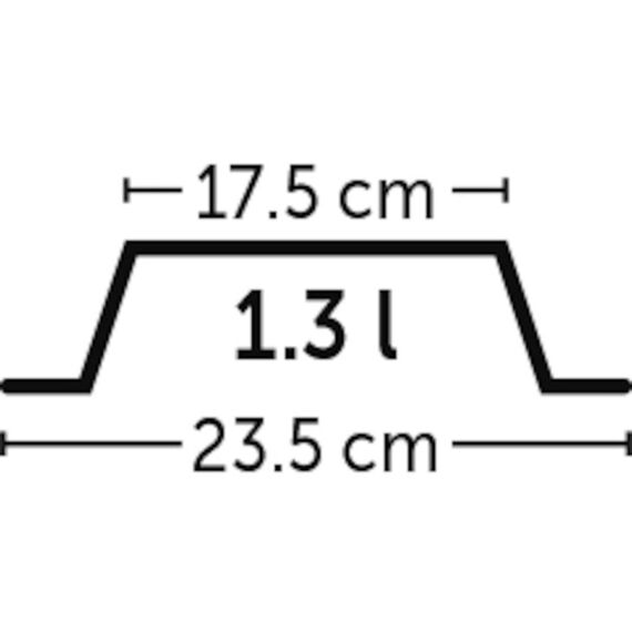 Eetpot Nr.3 Muk Lichtblauw 1300Ml