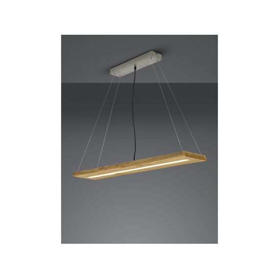 Trio Hanglamp Brad  -  Natuur Hout