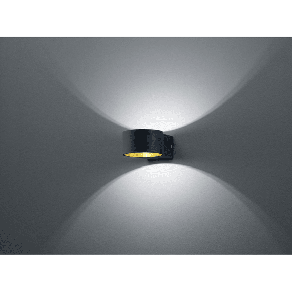 Trio Wand Lamp Lacapo Zwart