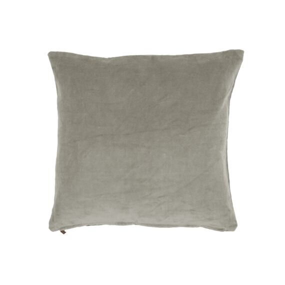 Tiseco Kussen (Gevuld) Cotton Velvet 45X45Cm Taupe