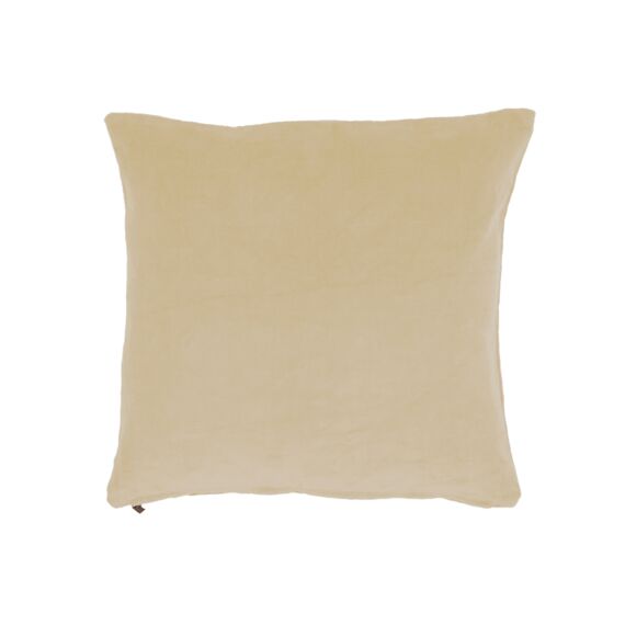 Tiseco Kussen (Gevuld) Cotton Velvet 45X45Cm Ivory