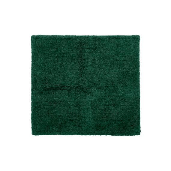 Tiseco Riva Badtapijt - Katoen Antislip 60X60Cm Dark Green