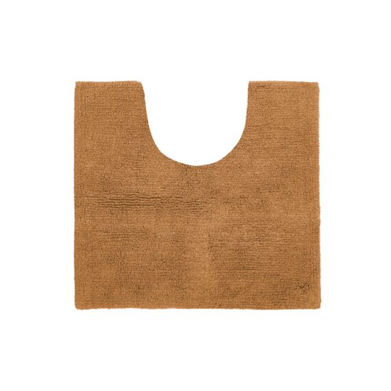 Tiseco Toiletmat Riva - Katoen Antislip 50X45Cm Indian Tan