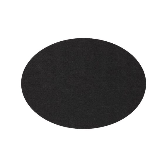 Tiseco Placemat Tiago - Oval 33X45Cm Black