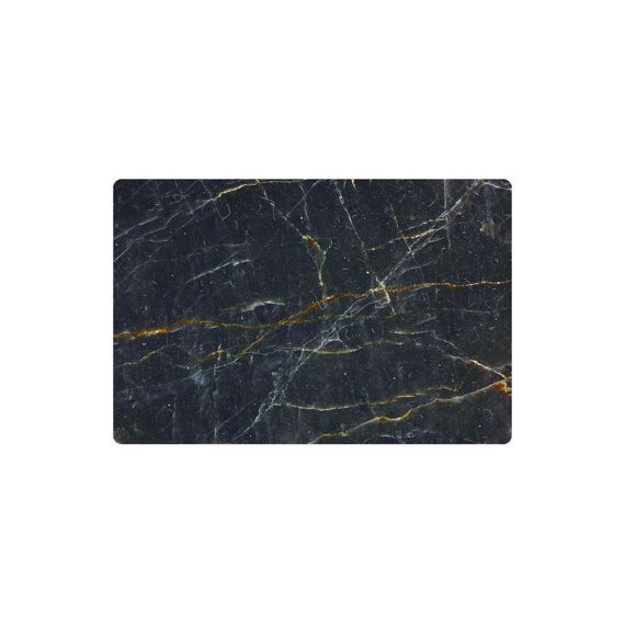 Placemat Anti-Slip 30X45Cm Black Marble