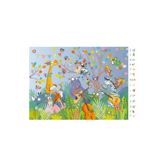 Placemat Anti-Slip 30X45Cm Seek And Find Music