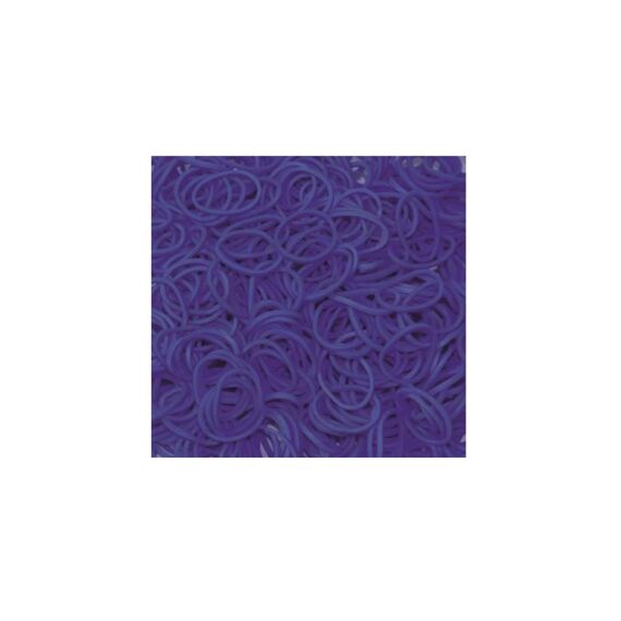 Rainbow Loom Navy Blue Opaque 600 St. + 24C-Clips