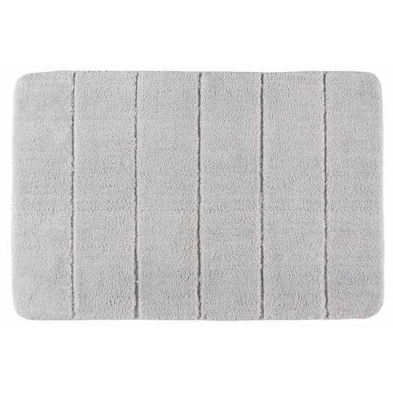 Wenko Badmat Steps 60X90Cm Micropolyester Lichtgrijs