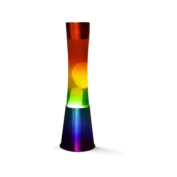 I Total Lava Lamp Rainbows H40Cm