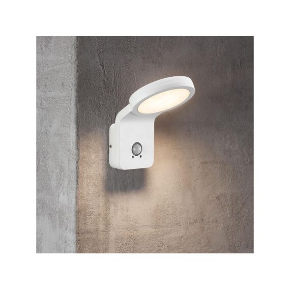 Marina Flatline Pir Sensor  Ip44 Wandverlichting White 10W / 750Lm