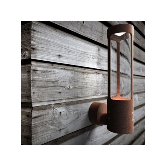 Helix Corten Wandlamp