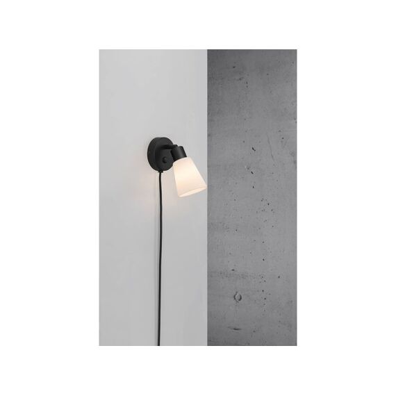 Cole Mesh | Wandverlichting | Black/Opal