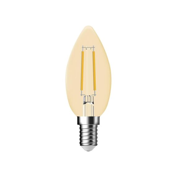 C35 E14 Classic Deco | Gold 4.8W 400Lm 2500K
