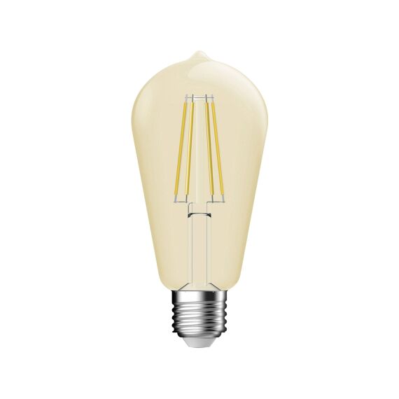 St64 E27 Classic Deco | Gold 5.4W 380Lm 2500K